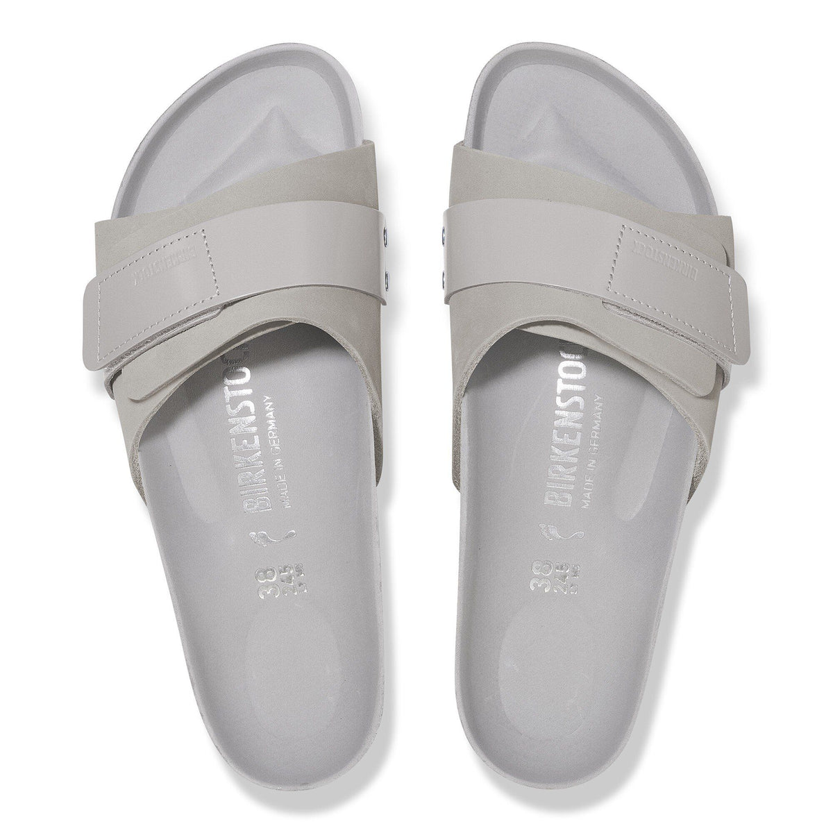 Oita Nubuck Leather in Color Stone Coin | Birkenstock