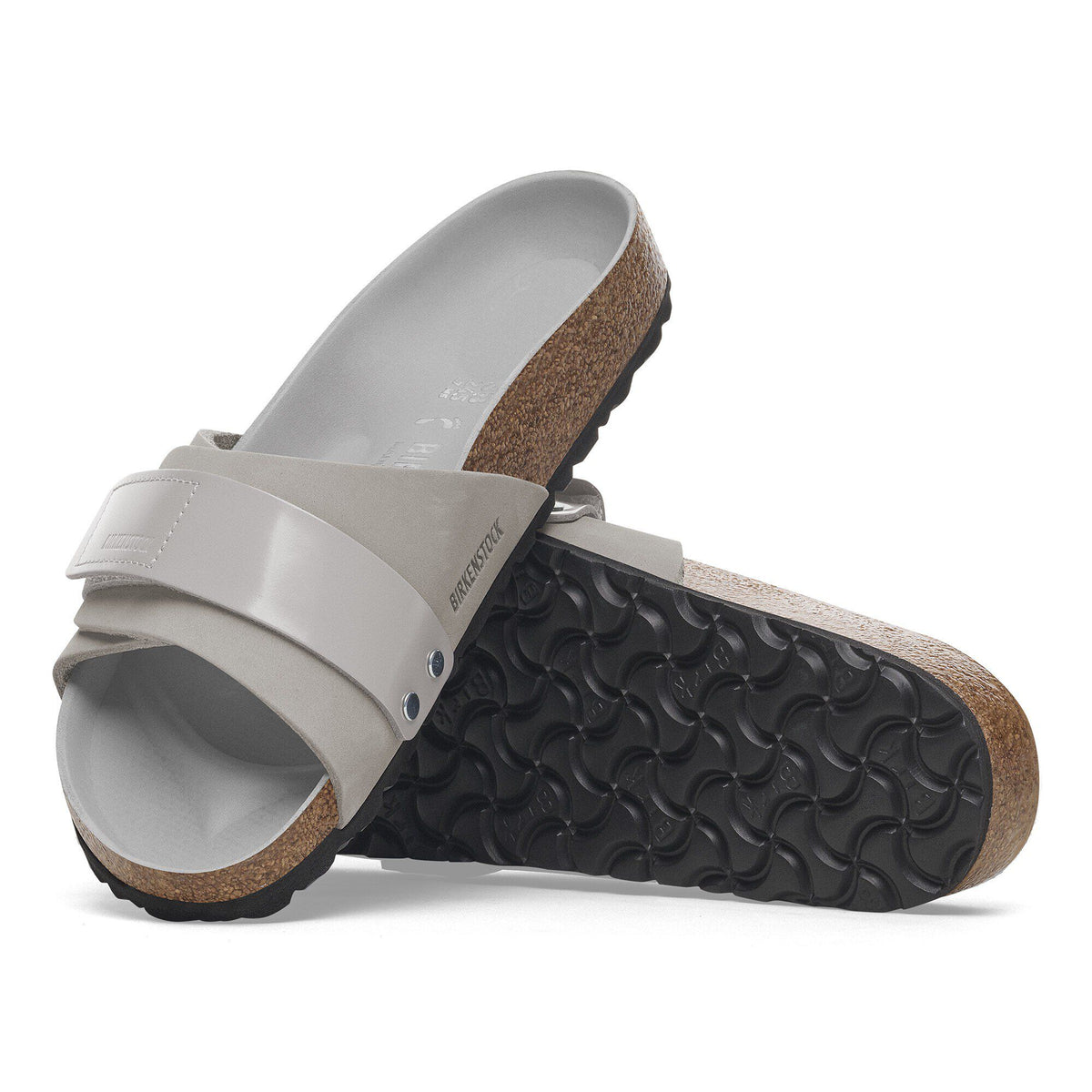 Oita Nubuck Leather in Color Stone Coin | Birkenstock