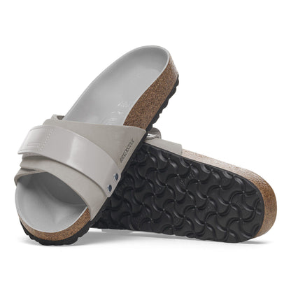 Oita Nubuck Leather in Color Stone Coin | Birkenstock