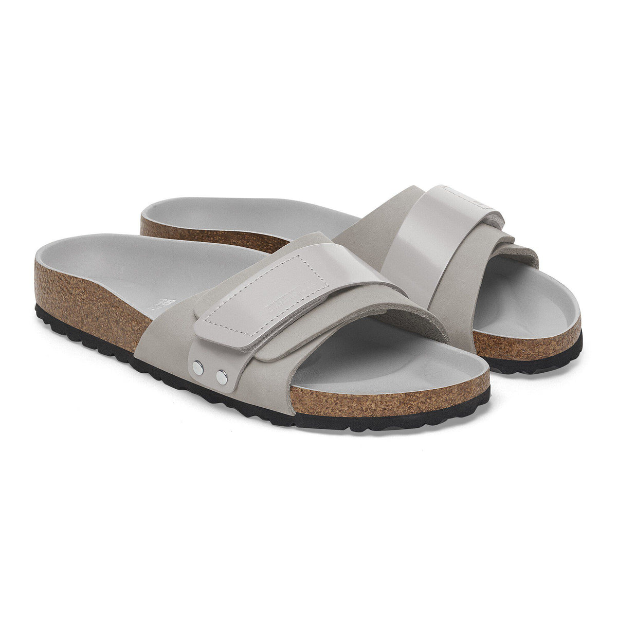 Oita Nubuck Leather in Color Stone Coin | Birkenstock