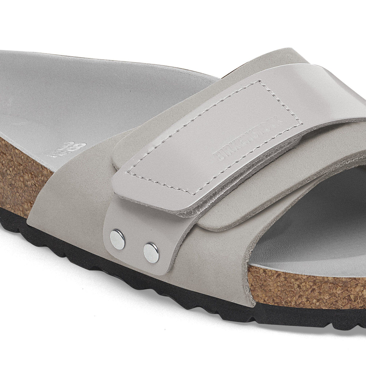 Oita Nubuck Leather in Color Stone Coin | Birkenstock