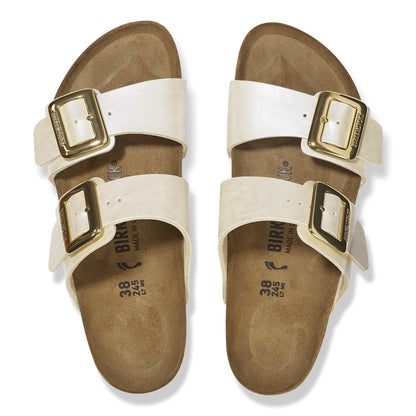 Sydney Luxe Buckle Birko-Flor in Color Graceful Pearl White | Birkenstock