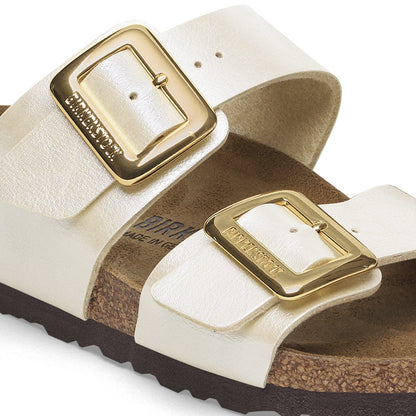 Sydney Luxe Buckle Birko-Flor in Color Graceful Pearl White | Birkenstock