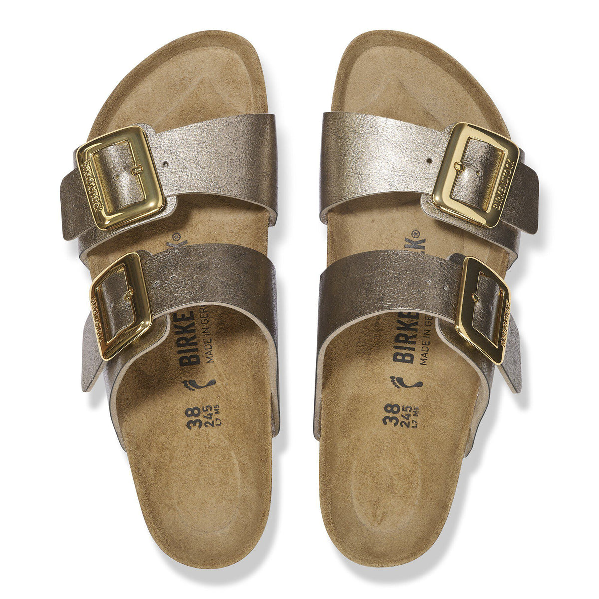 Sydney Luxe Buckle Birko-Flor in Color Graceful Taupe | Birkenstock