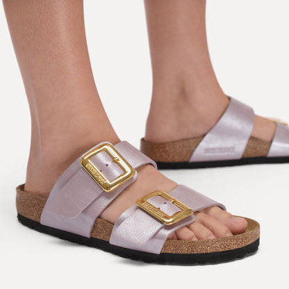 Sydney Luxe Buckle Birko-Flor in Color Graceful Orchid | Birkenstock