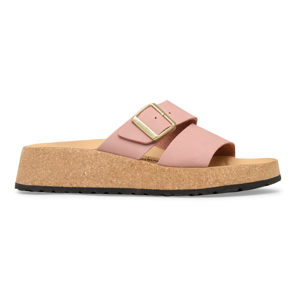Almina Nubuck Leather in Color Pink Clay | Birkenstock