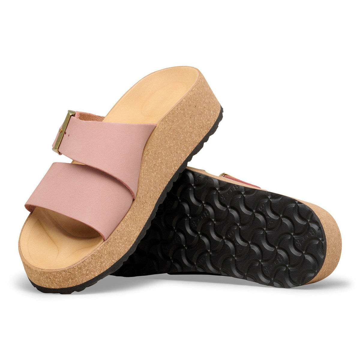 Almina Nubuck Leather in Color Pink Clay | Birkenstock