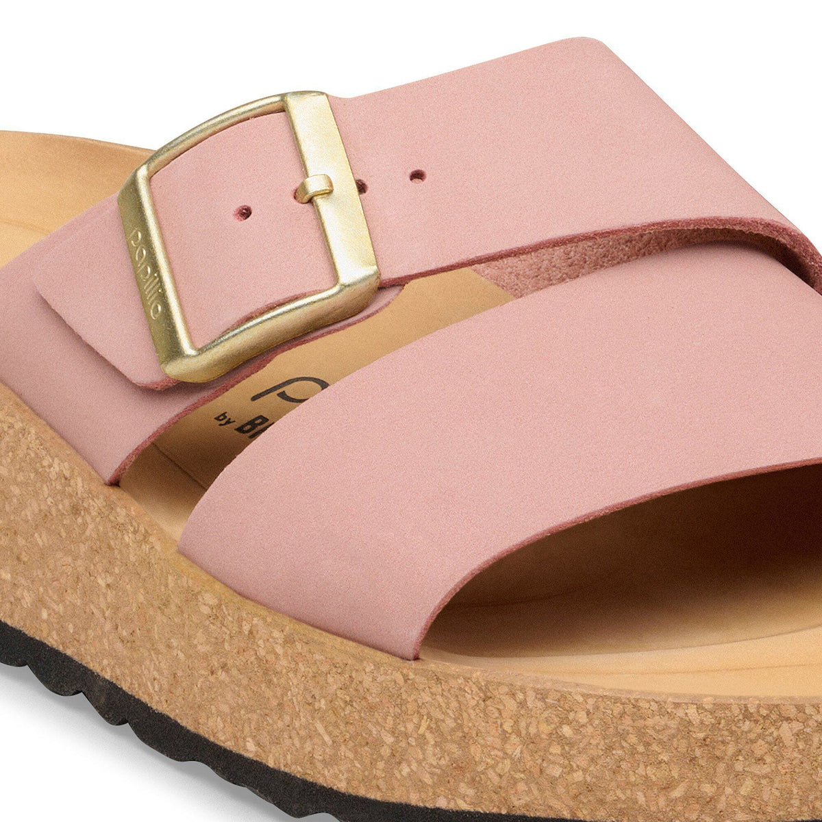 Almina Nubuck Leather in Color Pink Clay | Birkenstock