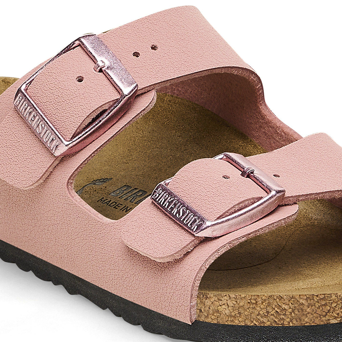 Arizona Kids Birkibuc in Color Pink Clay | Birkenstock