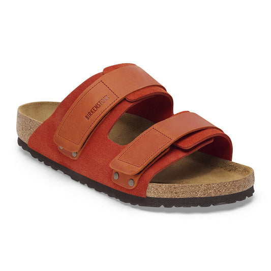 Uji Nubuck-Suede Leather in Color Rust Brown | Birkenstock