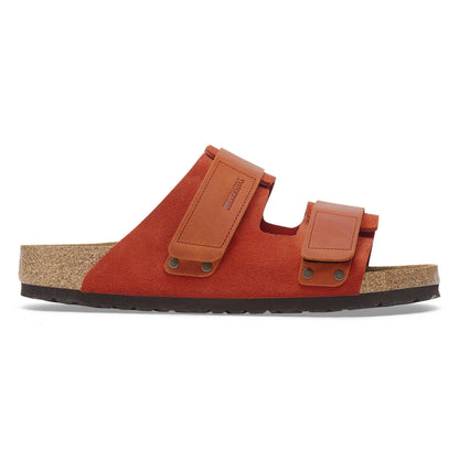 Uji Nubuck-Suede Leather in Color Rust Brown | Birkenstock