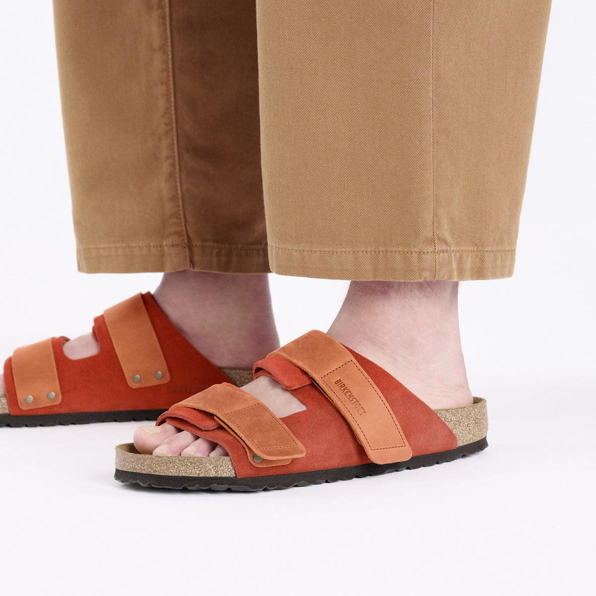 Uji Nubuck-Suede Leather in Color Rust Brown | Birkenstock