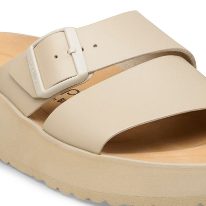 Almina Leather in Color Oyster | Birkenstock