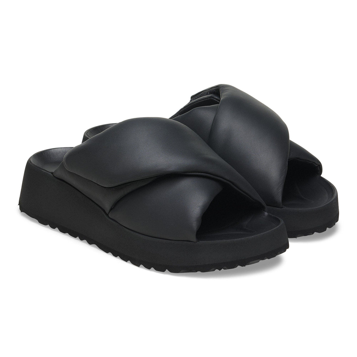 Theda Cross Strap Leather in Color Black | Birkenstock