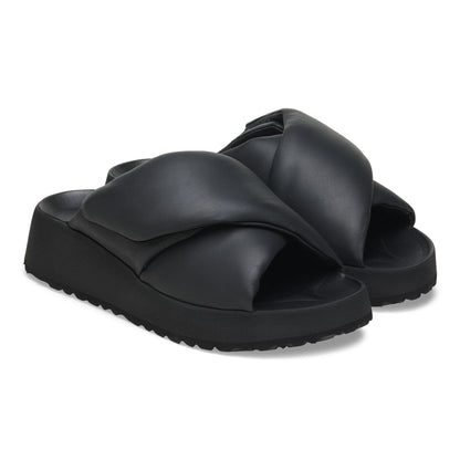 Theda Cross Strap Leather in Color Black | Birkenstock