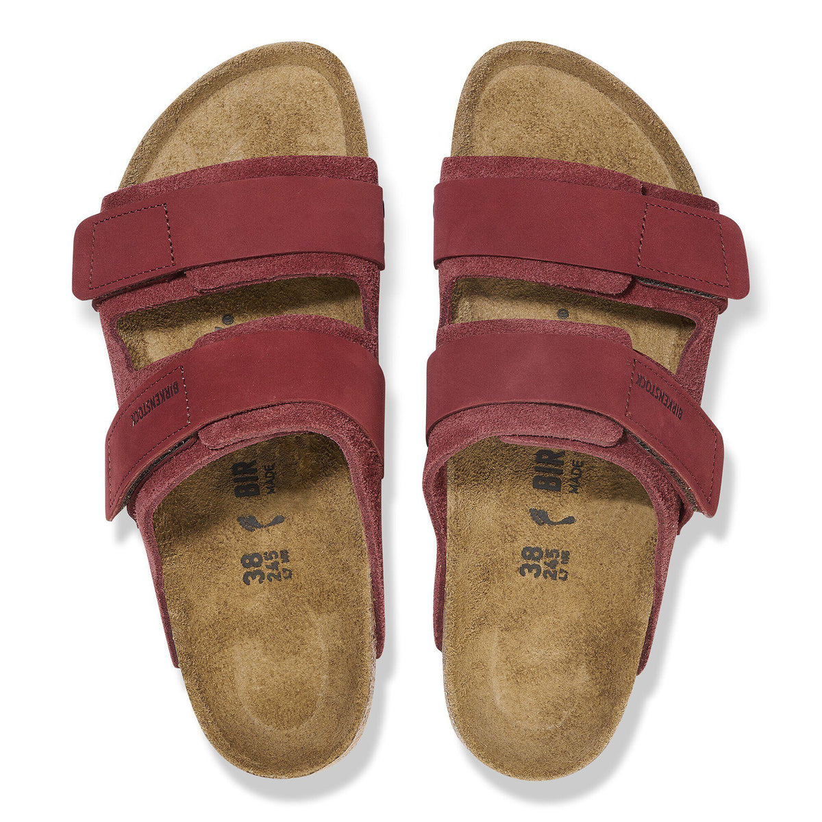 Uji Nubuck-Suede Leather in Color Zinfandel | Birkenstock