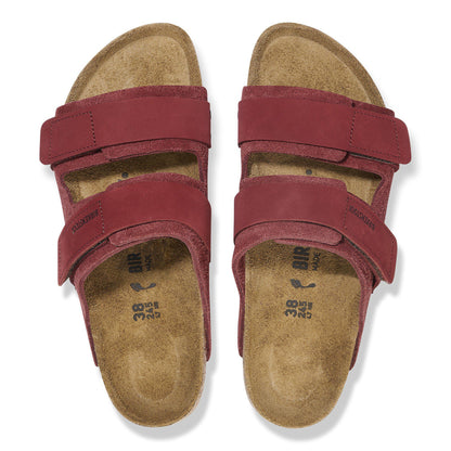 Uji Nubuck-Suede Leather in Color Zinfandel | Birkenstock