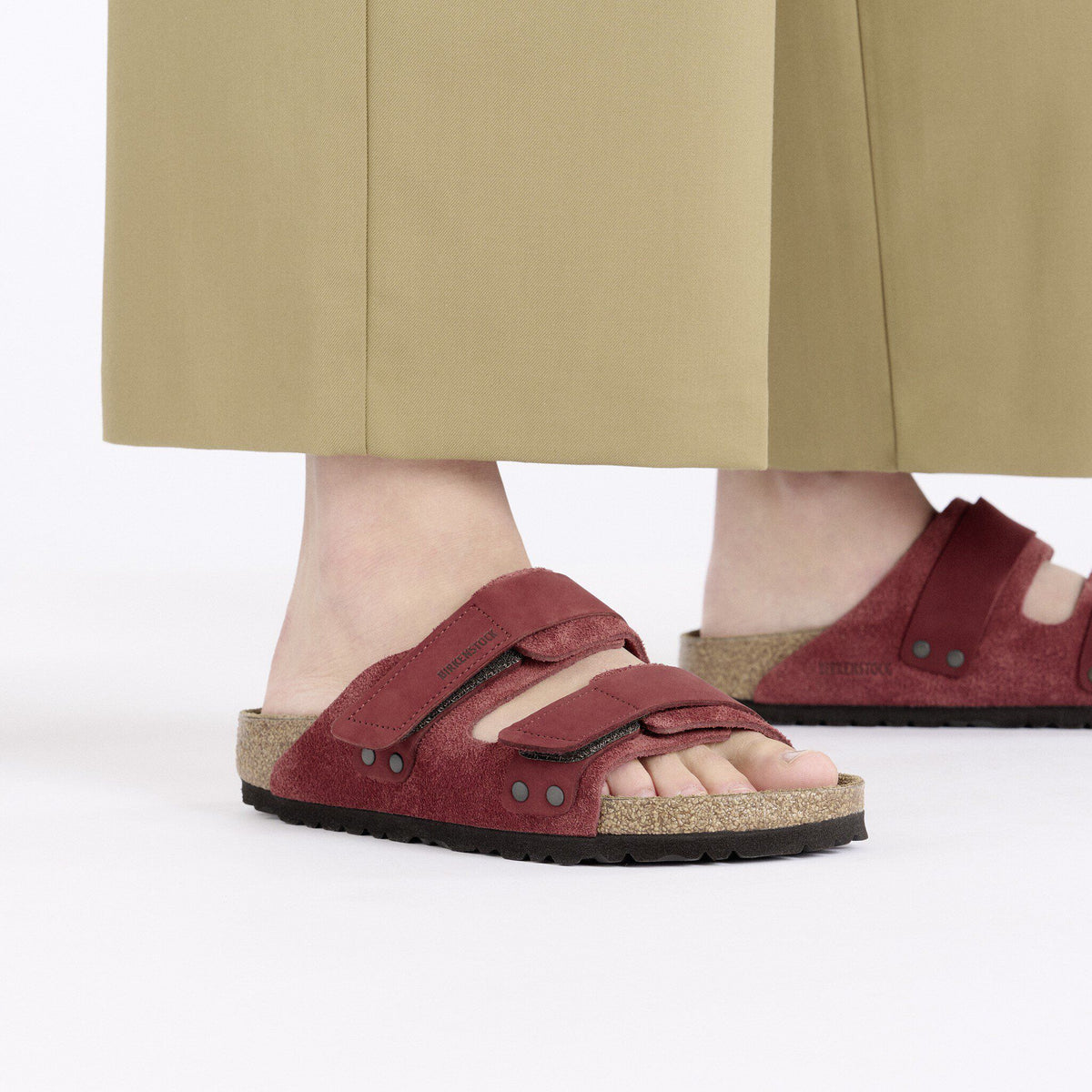 Uji Nubuck-Suede Leather in Color Zinfandel | Birkenstock