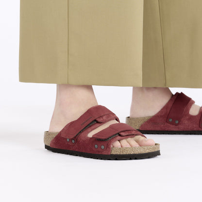 Uji Nubuck-Suede Leather in Color Zinfandel | Birkenstock