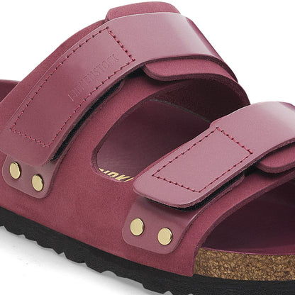 Uji Nubuck Leather in Color Berry Crush | Birkenstock