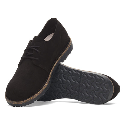 Uppsala Low Suede Leather in Color Black | Birkenstock