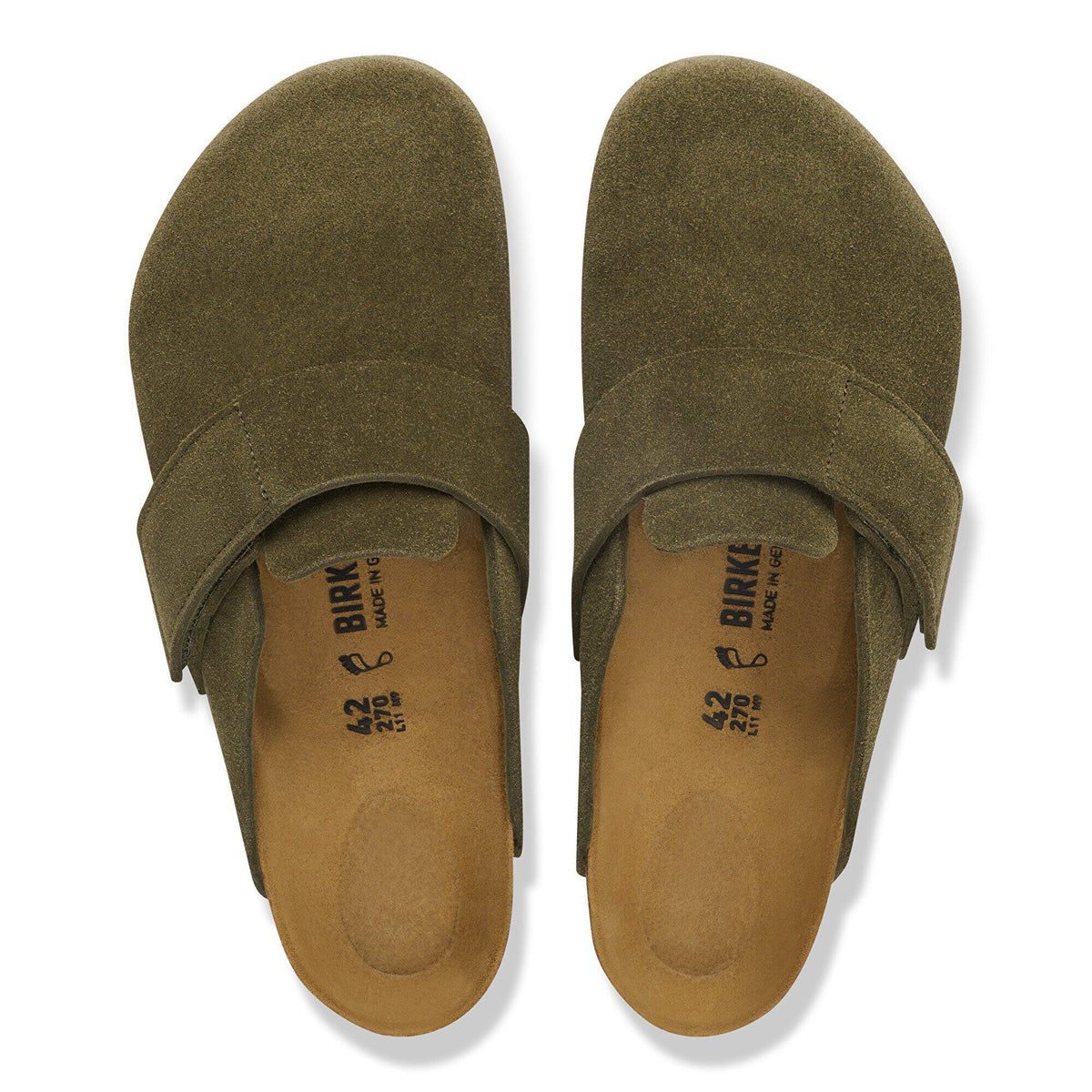 Loma Suede Leather in Color Thyme | Birkenstock