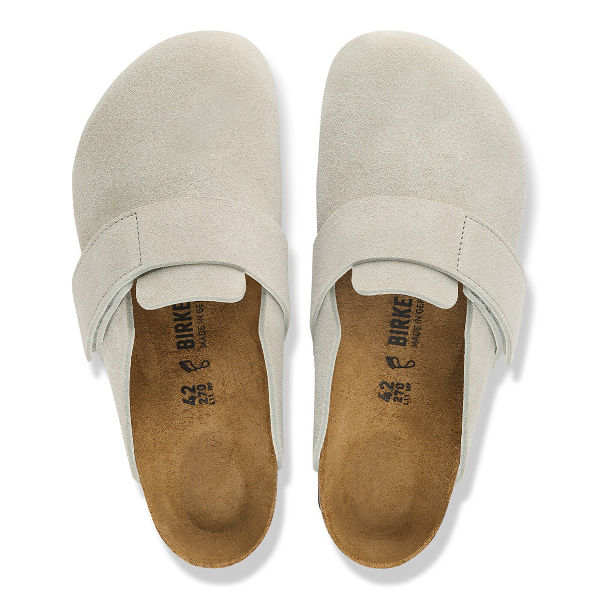 Loma Suede Leather in Color Oyster | Birkenstock