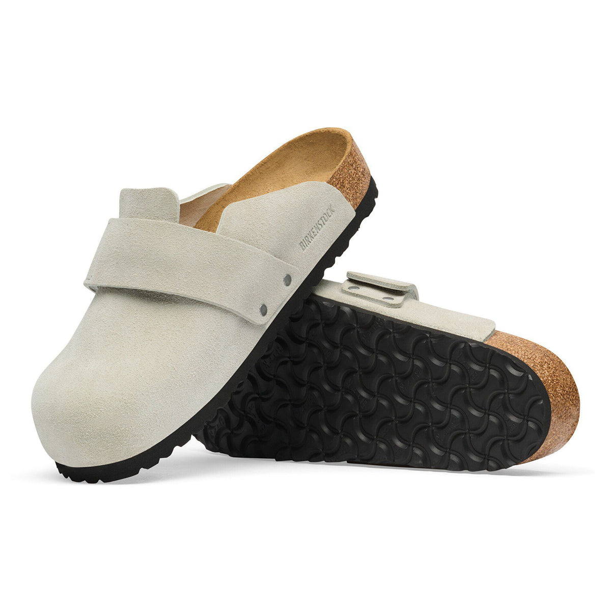 Loma Suede Leather in Color Oyster | Birkenstock