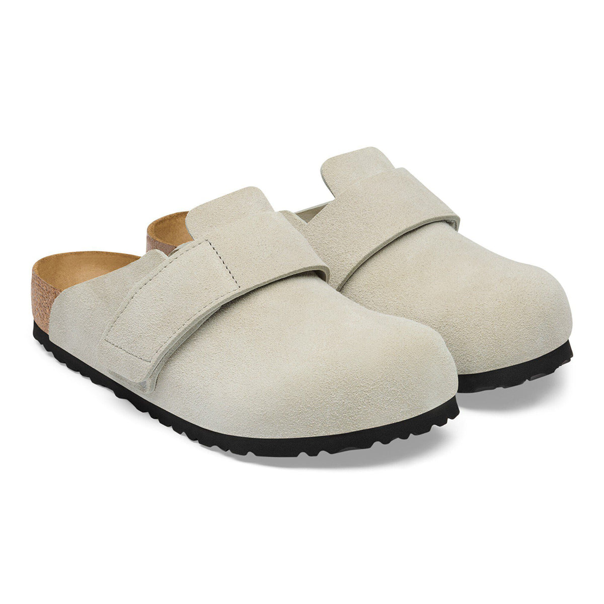 Loma Suede Leather in Color Oyster | Birkenstock