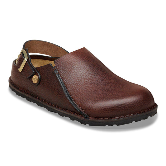 Lutry Premium Leather in Color Roast | Birkenstock