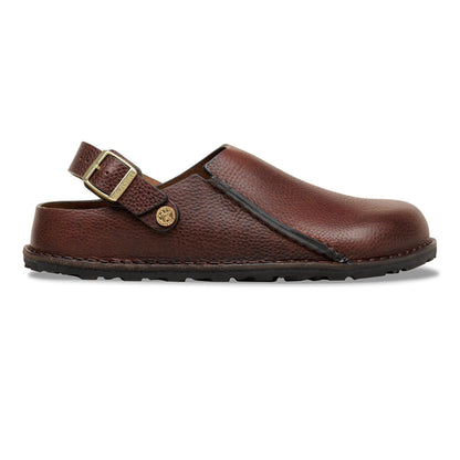 Lutry Premium Leather in Color Roast | Birkenstock