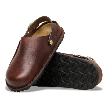 Lutry Premium Leather in Color Roast | Birkenstock