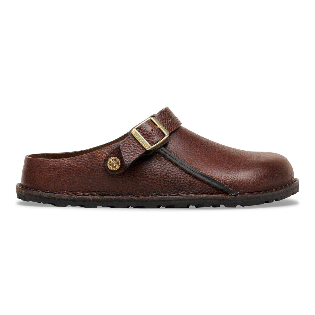 Lutry Premium Leather in Color Roast | Birkenstock