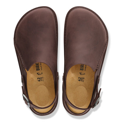 Lutry Premium Oiled Leather in Color Habana | Birkenstock