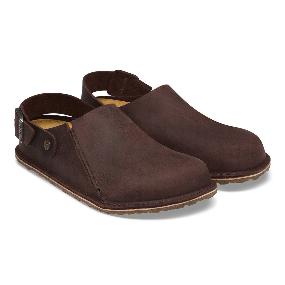 Lutry Premium Oiled Leather in Color Habana | Birkenstock