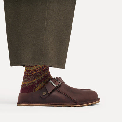 Lutry Premium Oiled Leather in Color Habana | Birkenstock