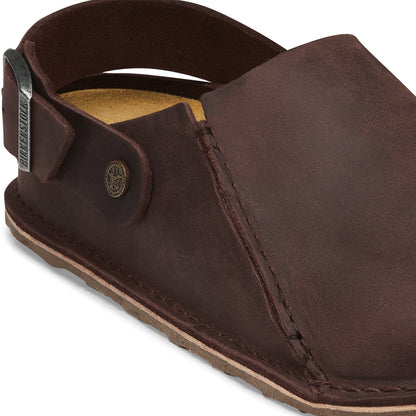 Lutry Premium Oiled Leather in Color Habana | Birkenstock