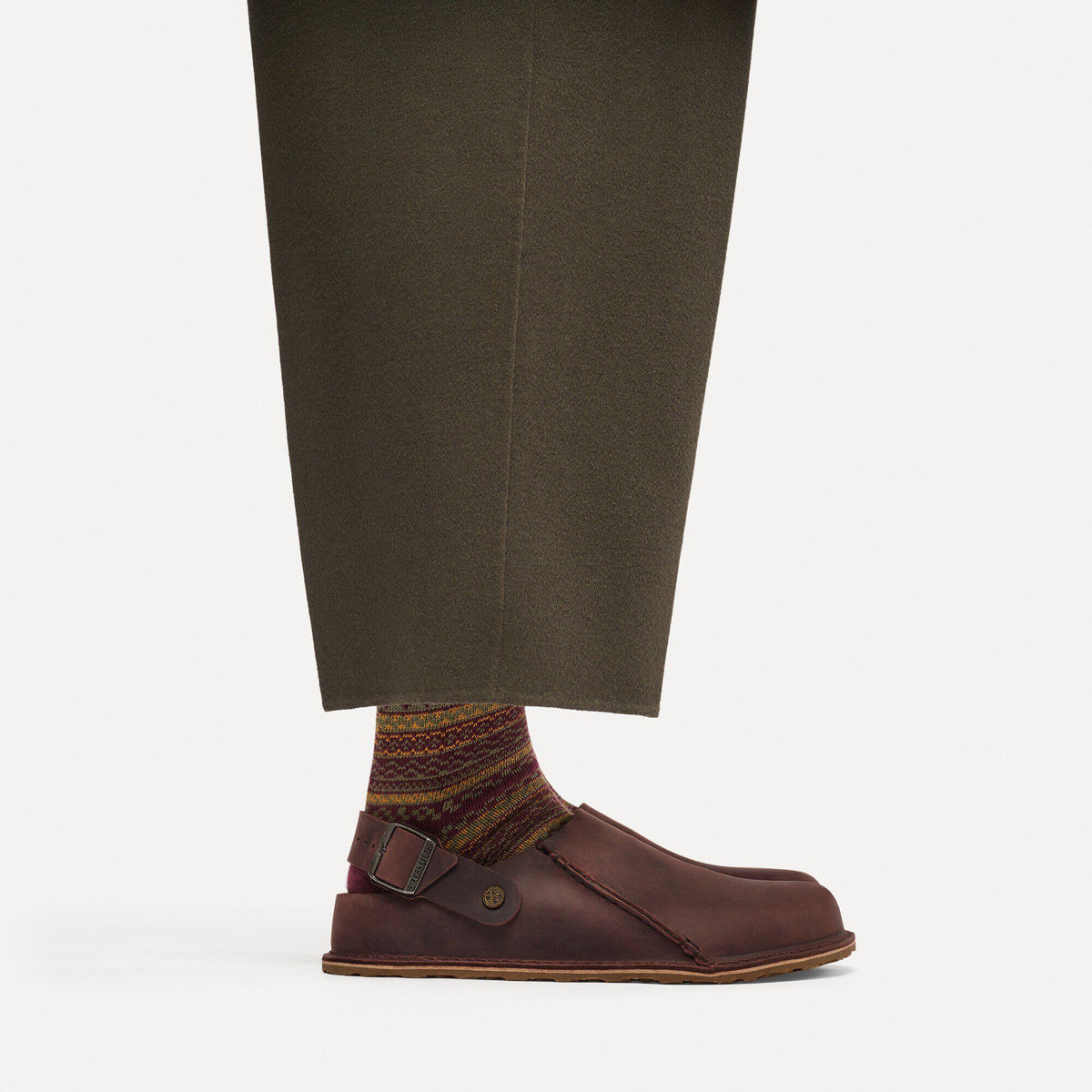 Lutry Premium Oiled Leather in Color Habana | Birkenstock