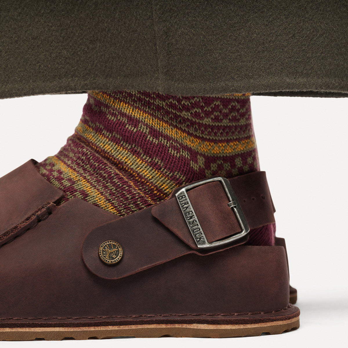 Lutry Premium Oiled Leather in Color Habana | Birkenstock
