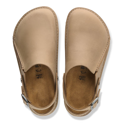 Lutry Premium Oiled Leather in Color Tobacco Brown | Birkenstock