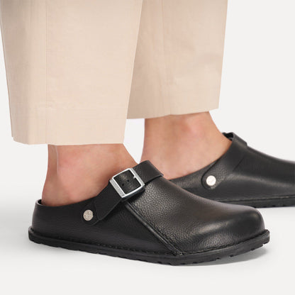 Lutry Premium Leather in Color Black | Birkenstock
