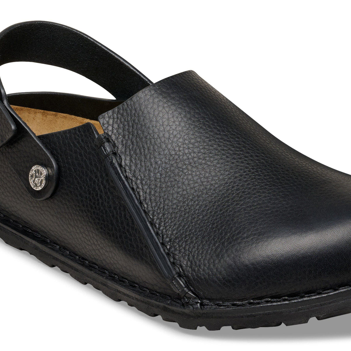 Lutry Premium Leather in Color Black | Birkenstock