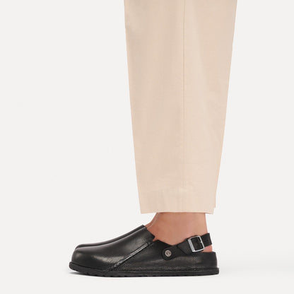 Lutry Premium Leather in Color Black | Birkenstock