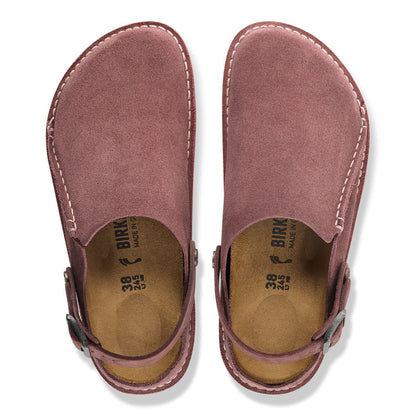 Lutry Premium Suede Suede Leather in Color Pepper | Birkenstock