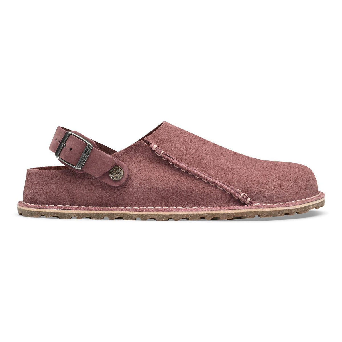 Lutry Premium Suede Suede Leather in Color Pepper | Birkenstock