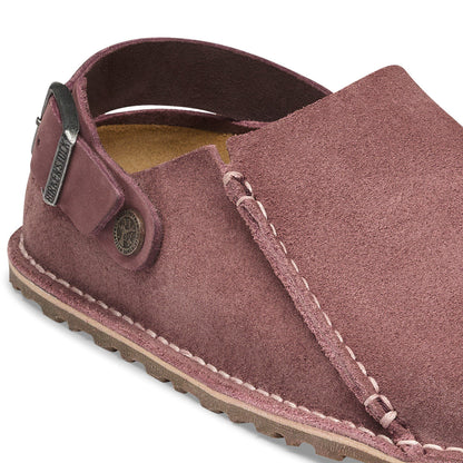 Lutry Premium Suede Suede Leather in Color Pepper | Birkenstock