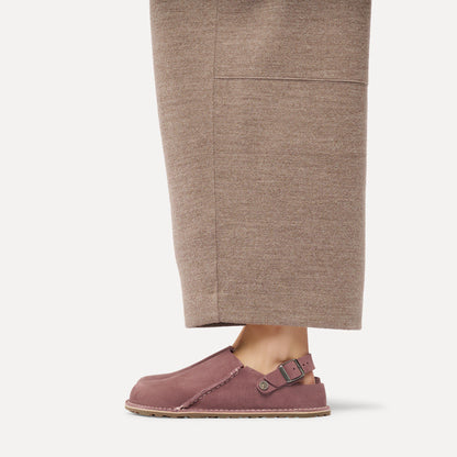 Lutry Premium Suede Suede Leather in Color Pepper | Birkenstock
