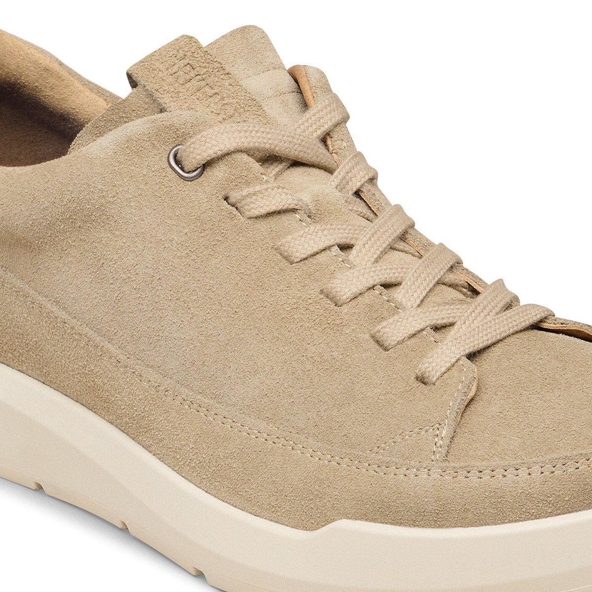 Melbourne Suede Leather in Color Taupe | Birkenstock