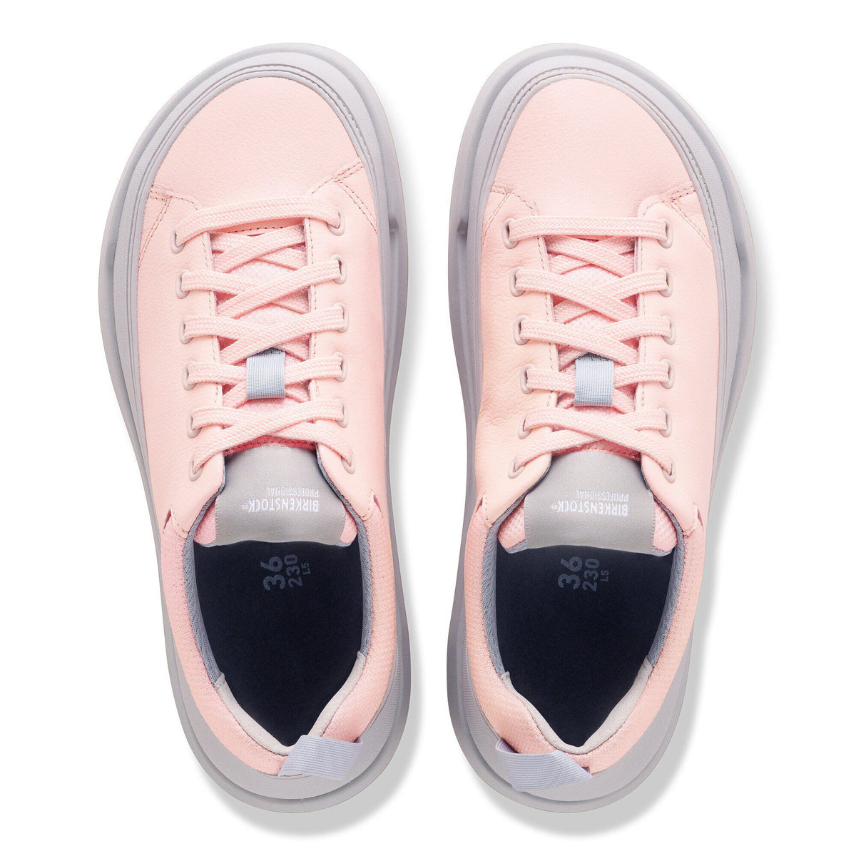 Melbourne PRO Natural Coated Leather in Color Light Rose | Birkenstock
