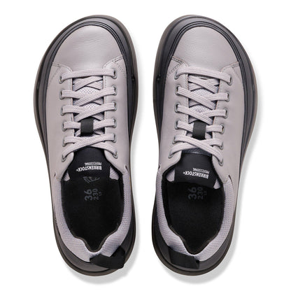 Melbourne PRO Natural Coated Leather in Color Gun Metal | Birkenstock